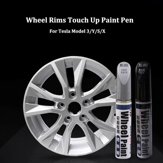 Wheel Rims Touch Up Paint Pen DIY Curb Rash Repair For Tesla Model 3/Y/S/X - Teslauaccessories